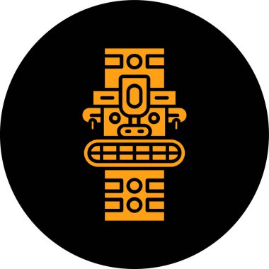 robot ikon vektör illüstrasyonu