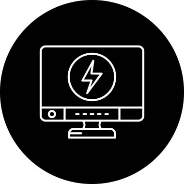 Seo simgesinin vektör illüstrasyonu