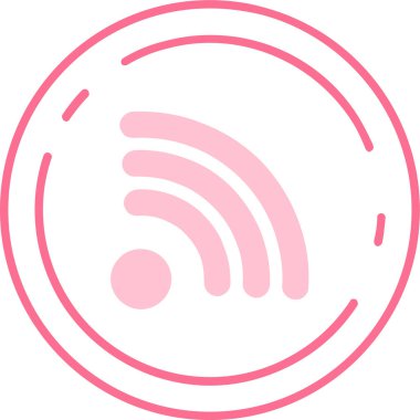 Modern bir simgenin vektör illüstrasyonu