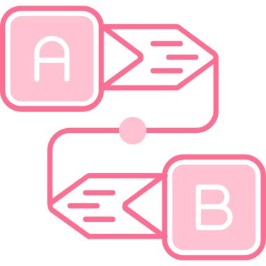 Kağıt ve soru işaretli 4 renkli vektör çerçevesi