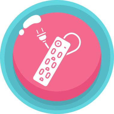 Kontrolör. Web simgesi basit illüstrasyon