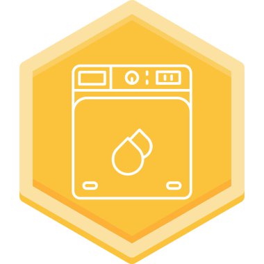 Mikrodalga Düz Vektör Simgesi