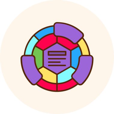 seo modern simgesinin vektör illüstrasyonu