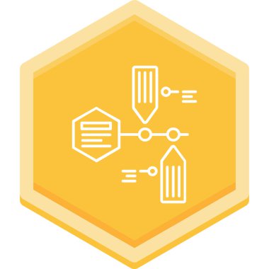 veri simgesi vektör illüstrasyonu