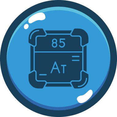 Bir gaz simgesinin vektör illüstrasyonu