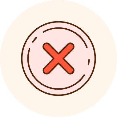 Modern simgelerin hiçbirinin vektör çizimi