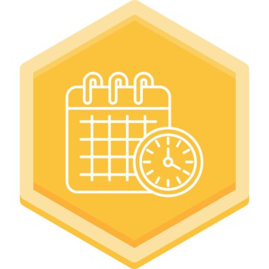 Takvim. Web simgesi basit illüstrasyon