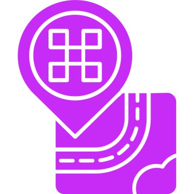 araba tamir servisi simgesi ana hatları biçiminde