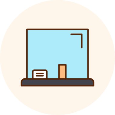 vektör bilgisayar simgesi, vektör illüstrasyonu