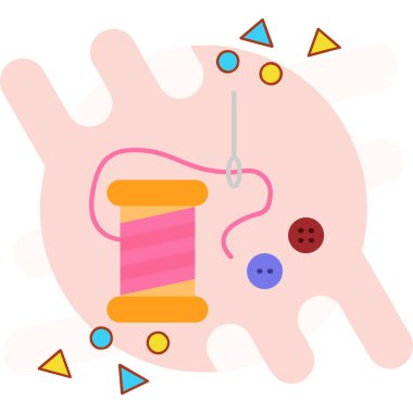 Dikiş makinesinin düz tasarımı, iğne