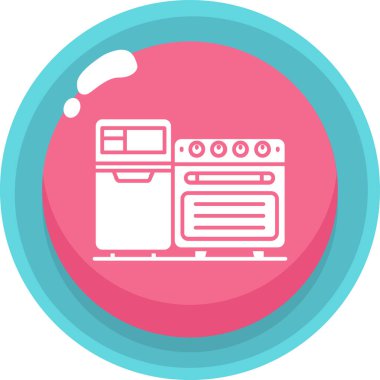 fırının vektör illüstrasyonu