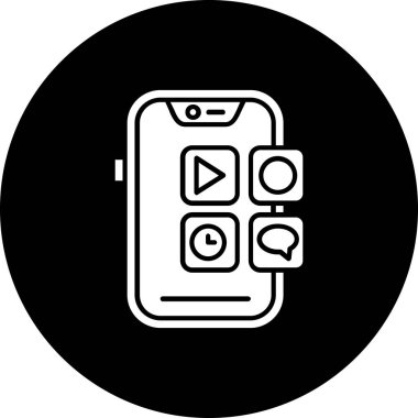 seo modern simgesinin vektör illüstrasyonu