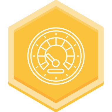 pusula simgesini beyaz arkaplan vektör illüstrasyonunda izole et