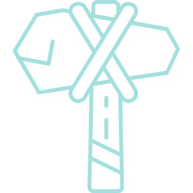 Bir yayın vektör illüstrasyonu