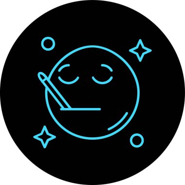 Vektör uydu Ico, vektör illüstrasyonu