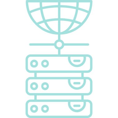 Modern eğitim ikonunun vektör illüstrasyonu