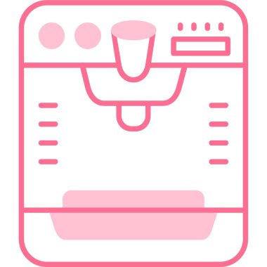 Mutfak simgesi, vektör illüstrasyonu