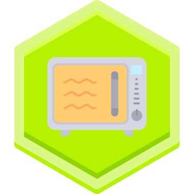 Bir bilgisayar simgesinin vektör illüstrasyonu