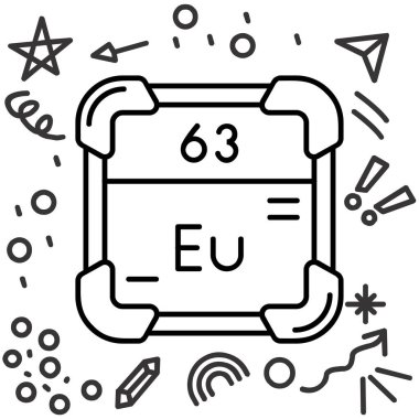 Avrupa Birliği 516 simgesi beyaz arka planda izole edildi. Sendika. Avrupa Birliği 'nden. Avrupa Birliği ikonu. Renkli taslak konsepti. vektör.