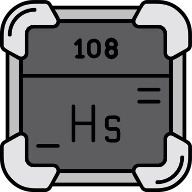 Kimyasal bir işaretin kare simgesi