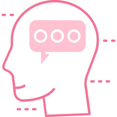 konuşma kabarcığı vektör çizimi