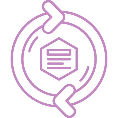 seo modern simgesinin vektör illüstrasyonu