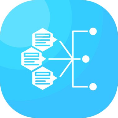 ağ paylaşım simgesi çizimi