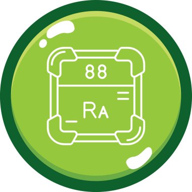 6 derecelik eşsiz vektör simgesi
