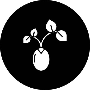 Kiraz bir simge vektör çizim