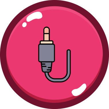 Dolgu simgesi, vektör illüstrasyonu