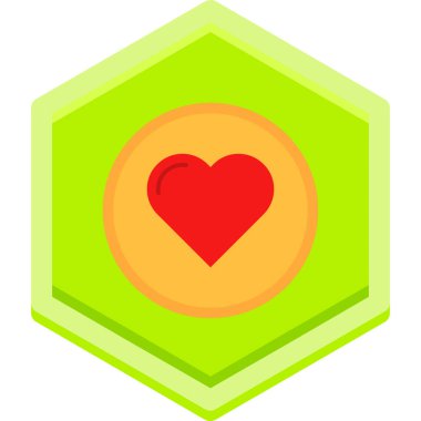 kalp ikonu vektör illüstrasyonuName