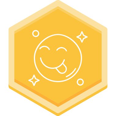 Mutlu bir gülümseme Basit tasarım