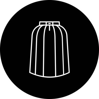 Siyah ve beyaz simgesinin vektör illüstrasyonu