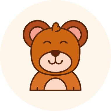 Sevimli küçük hayvan simgesi