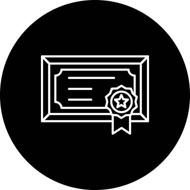 vektör rozet illüstrasyonu