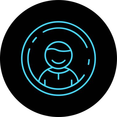 Kişisel ve ticari kullanım için vektör avatar simgesi...