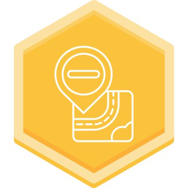 Modern bir simgenin vektör illüstrasyonu