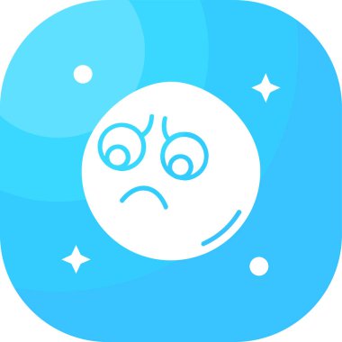 emoji simgesi mutlu simgesi - özet biçimi