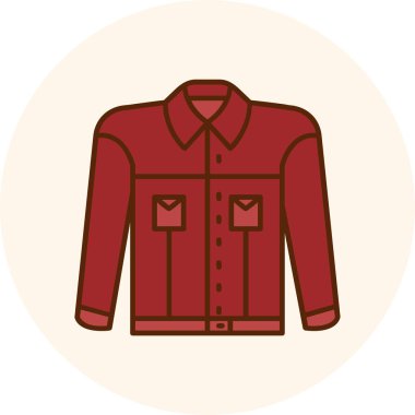 Gömlek vektör illüstrasyonu