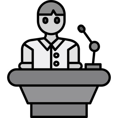 siyasetçi vektör simgesi