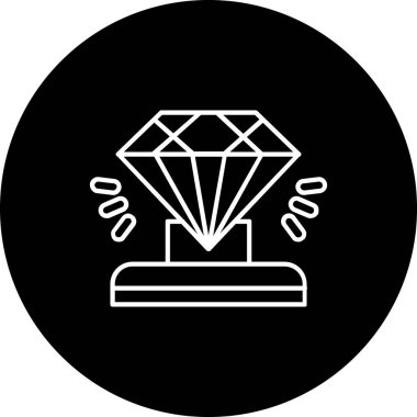 Bir piramit simgesinin vektör çizimi