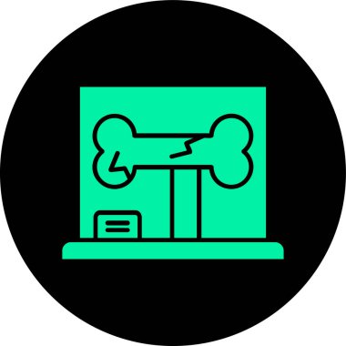 Gıda simgesinin vektör illüstrasyonu