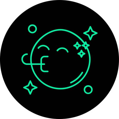 Kişisel ve ticari kullanım için vektör ay simgesi...