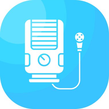 Ses hoparlörü simgesinin vektör çizimi