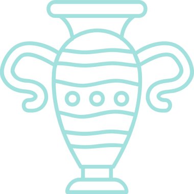 vazo vazo simgesi taslak biçiminde