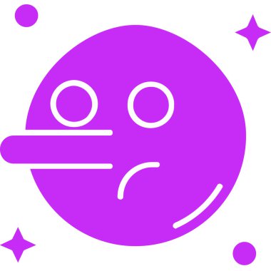 Üzücü. Web simgesi basit illüstrasyon