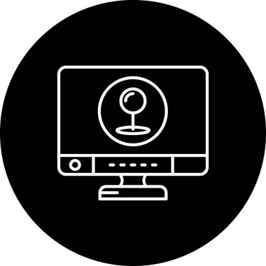 bilgisayar simgesi, vektör illüstrasyonu