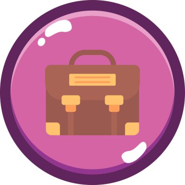 İş Çantası simgesini, vektör çizim