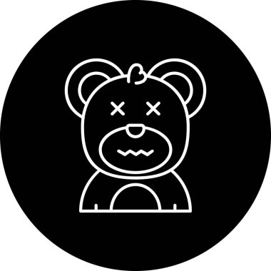 Kişisel ve ticari kullanım için vektör emoji simgesi...