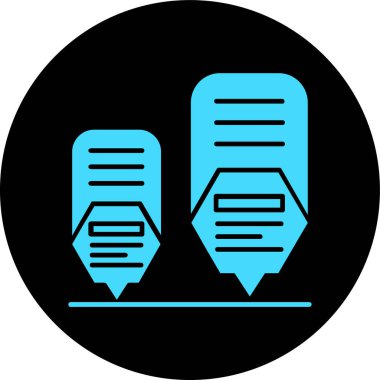 seo modern simgesinin vektör illüstrasyonu